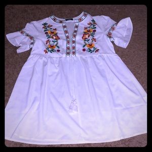 Embroidered Dress